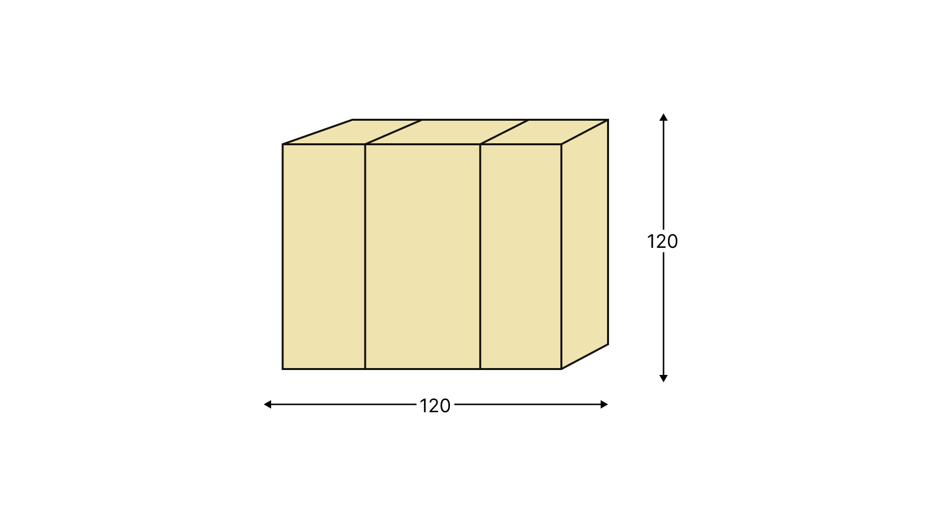 Изображение продукта Клееная балка конструкционная 120x120 6000 сосна #1