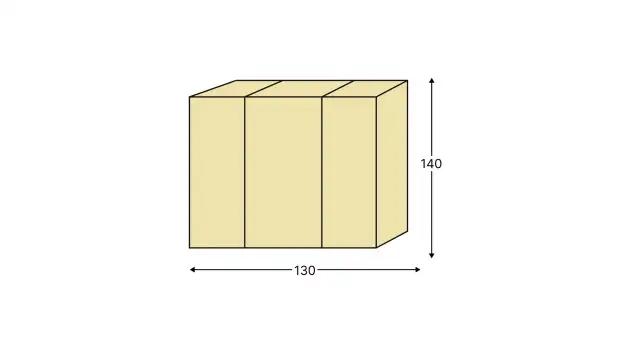 Изображение продукта Клееная балка конструкционная 130x140 6000 сосна #1