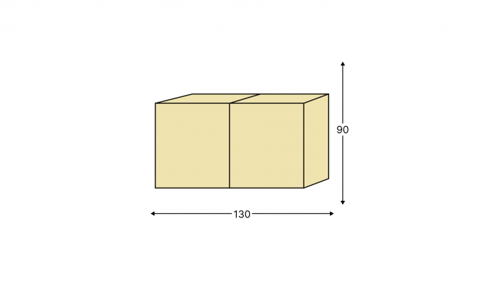 Изображение продукта Клееная балка конструкционная 130x90 6000 сосна #1