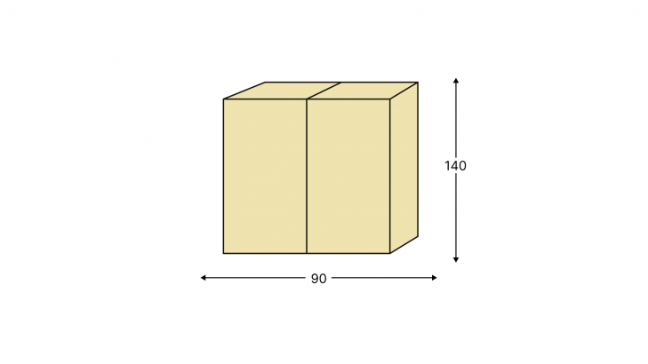 Изображение продукта Клееная балка конструкционная 90x140 12000 сосна #1