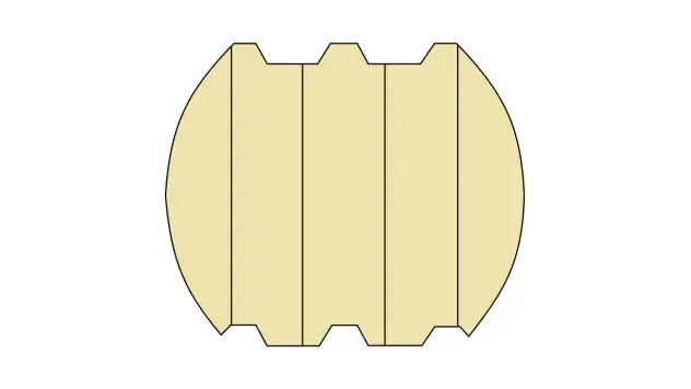 Изображение продукта Клееное бревно 200x190 12000 лиственница #1