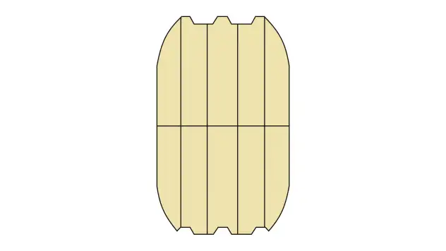 Изображение продукта Клееное бревно 200x280 6000 ель #1