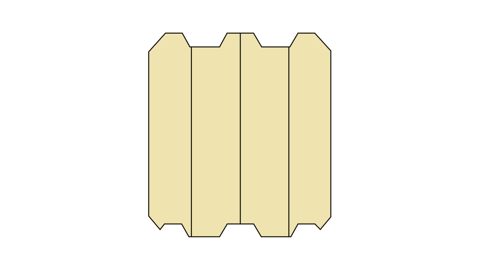 Изображение продукта Клееный брус Классик 160x185 6000 ель #1