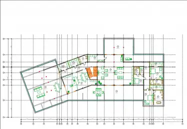 Планировка 2 этаж. Дом из клееного бруса «Хельсинки»