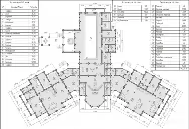 Планировка 1 этажа дома из клееного бруса «Стокгольм»
